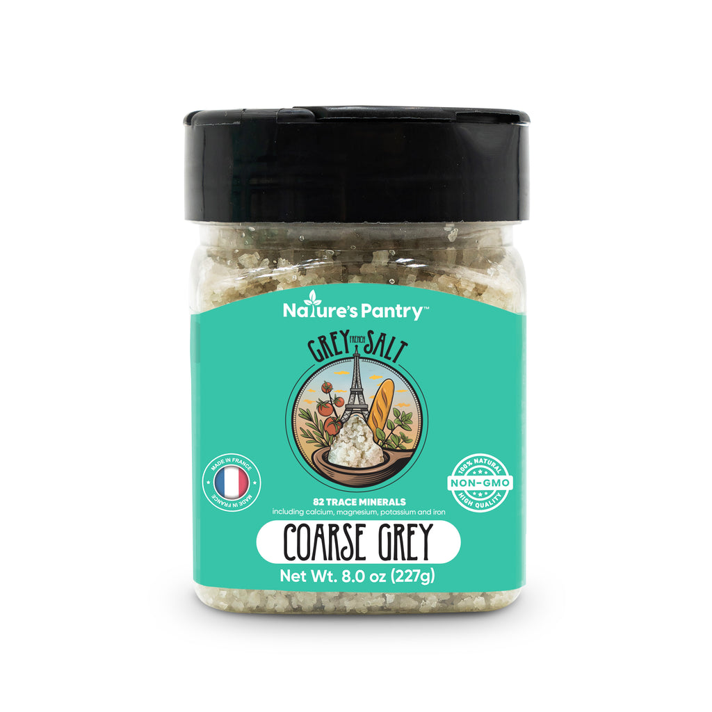 French Grey Sea Salt — 8oz Plastic Shaker