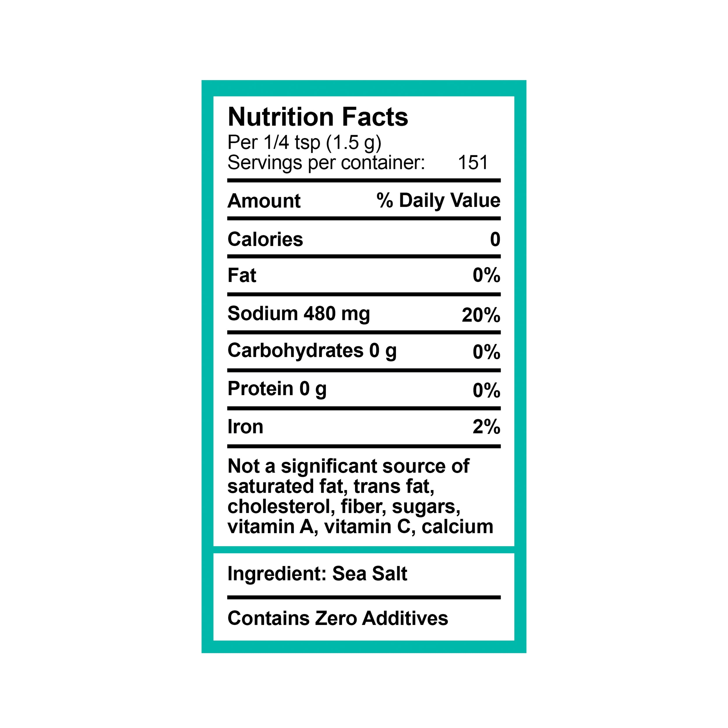 French Grey Sea Salt — 8oz Plastic Shaker